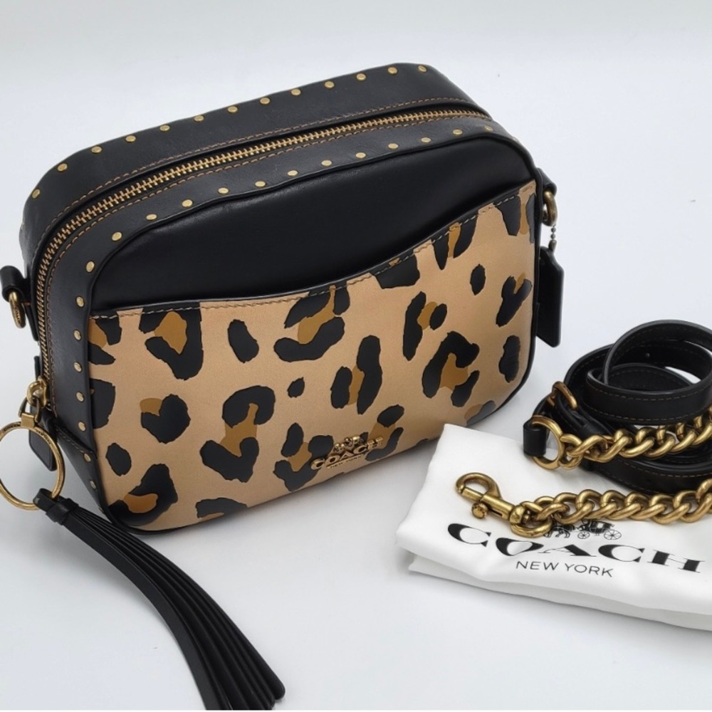 COACH
Leopard Small crossbody bag